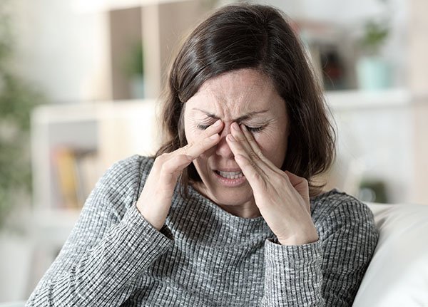 Síntomas del sindrome del ojos seco